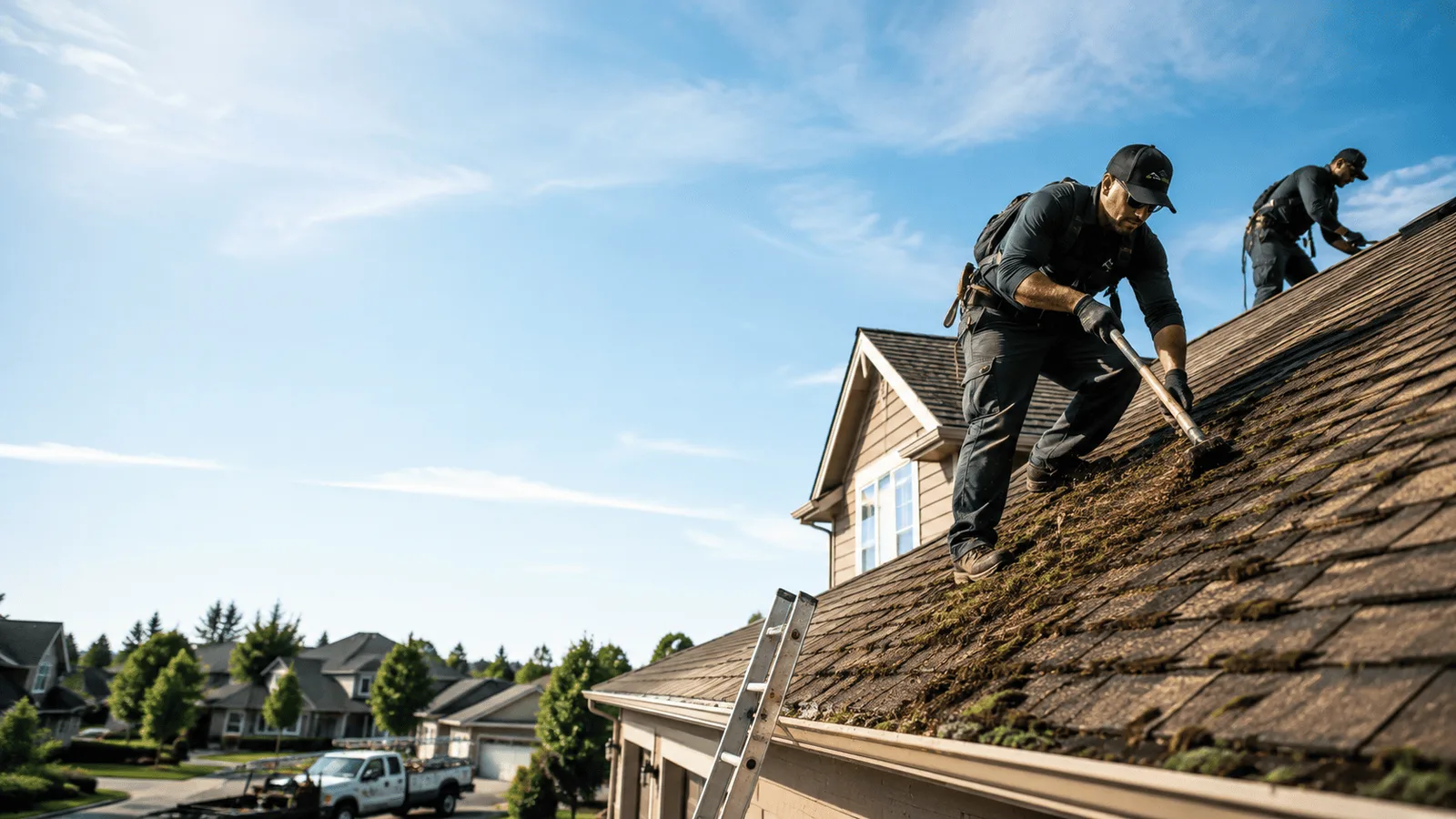 Roof Moss Removal in Brule, NE near me